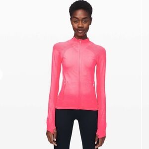 Lululemon For The Chill Of It Jacket In Heartthrob Size 8